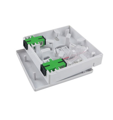 CE Fiber Optic Splitter Box 2 Ports 4F FTTH Socket